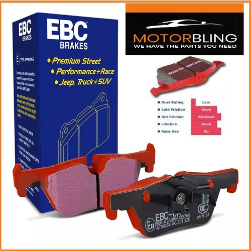 Front ebc redstuff brake pads - redstuff,