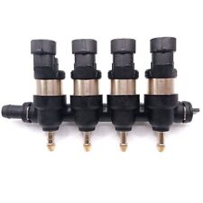 LPG CNG Injectors rail ULTRA FAST OKCAN 4 cyl. 2 ohm universal  STAG,E-GAS.