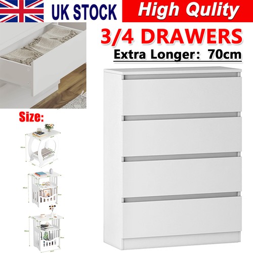 Modern white chest - chest, drawers