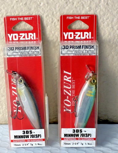 Zuri 3ds minnow - (lot, yo-zuri