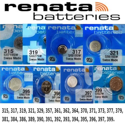 Renata watch batteries 315 - 315, 317