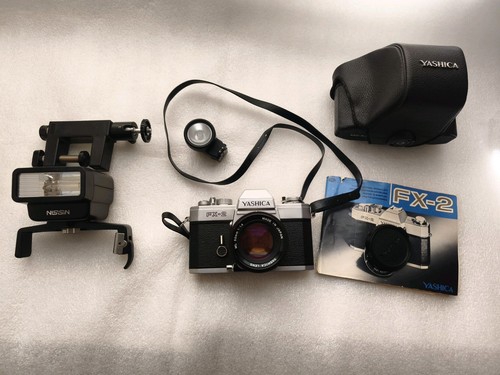 Yashica with lenses ml - fx-2,