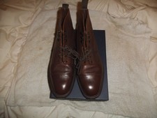 Loake 1880 Country Sedbergh Derby Boot - Dark Brown Grain mens size uk 10 g