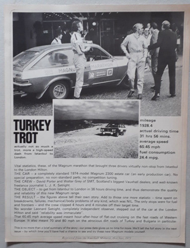 Vauxhall magnum 2300 estate - magnum,