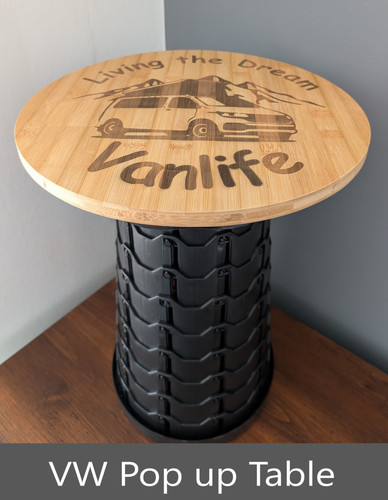 Campervan folding table - campervan,