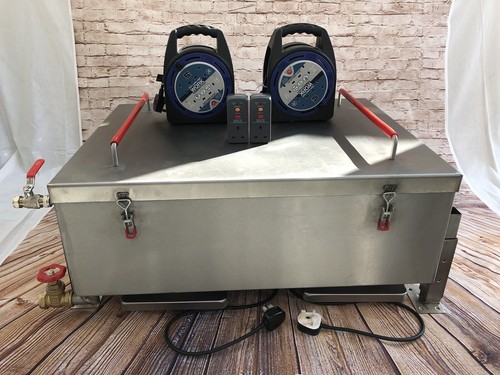 Large oven cleaning dip tank - dip,