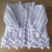 Hand Knitted Matinee jacket