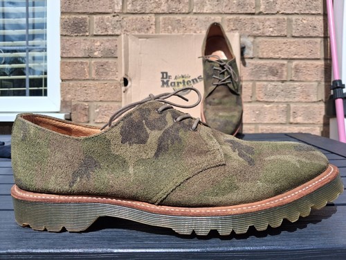 Martens suede camo - dr.,