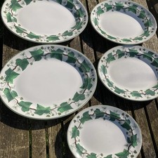 5x Wedgwood Napoleon Ivy Oval