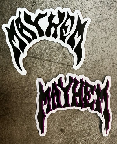 Mayhem surfboards sticker - surfboards,