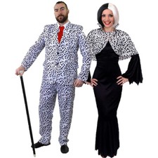 COUPLES DALMATIAN HALLOWEEN