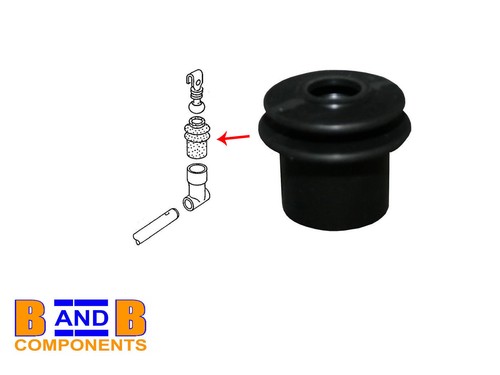 Gear selector rod rubber - rod,