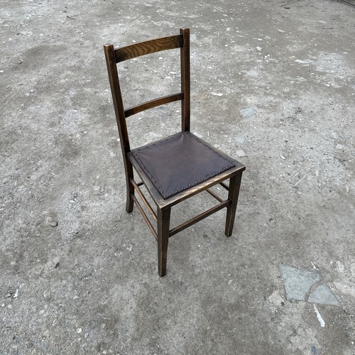 Vintage wooden ladder back - vintage,