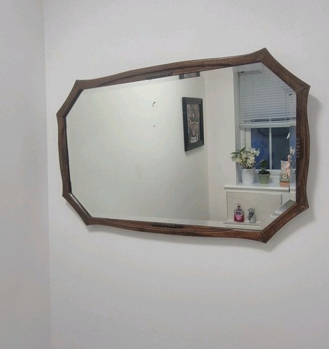 Antique octagonal oak framed - antique,