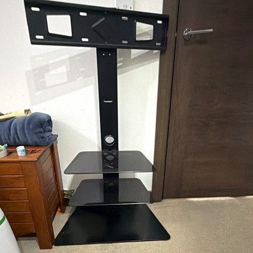 Mount black tempered glass - black,