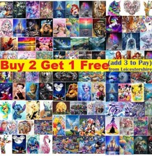 DIY 5D Diamond Full Drills Painting Photo Embroidery Cross Stitch Kits Art Decor