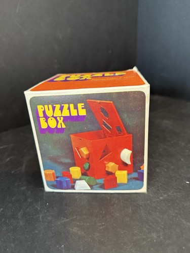 Vintage puzzle box children - vintage, "puzzle