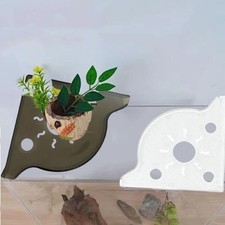 1Pc Fish Tank Corner Storage Rack Corner Fish Tank Shelf Aquarium Plant Holder
