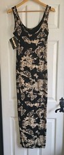 Vintage Punky Fish Black Maxi