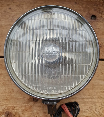 Vintage lucas chrome inch - lucas, 7