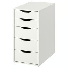 IKEA ALEX Drawer Unit White