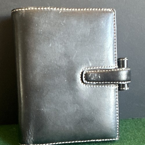 Filofax pocket cuban - cuban, black