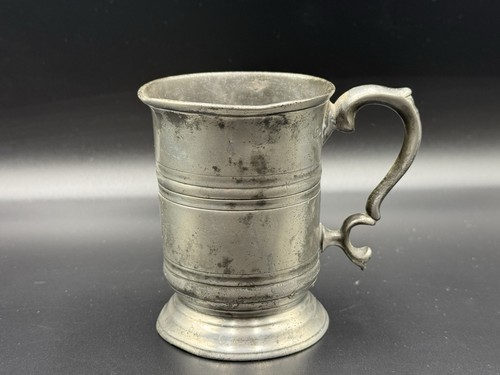 Antique english pint pewter - antique,
