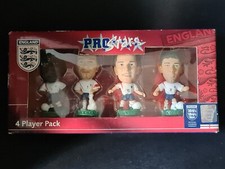 2006 Corinthian ProStars England 4 Pack Figures (Sealed) David Beckham Owen Cole