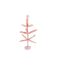 Northlight Sisal Pine Artificial Easter Tree, Pastel Peach, 19-Inch