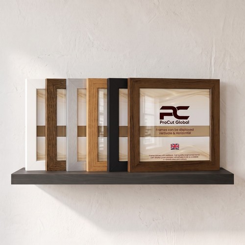 Modern square black picture - square,