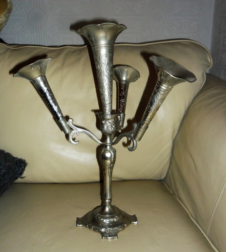 Beautiful white metal branch - beautiful, 3