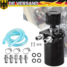 Universal Oil Catch 2-Port Oil Catch Can Tank Reservoir Baffled Air-Oil Separator