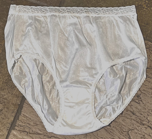 Hanes large white silky - white,