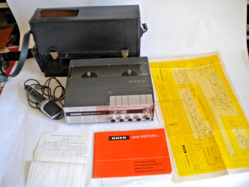 Uher 4000l report monitor reel - report,