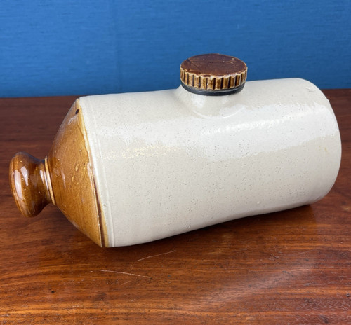 Vintage stoneware hot water - vintage,