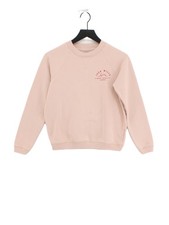 Jack Wills Women's Hoodie UK 10 Pink Cotton with Polyester Pullover