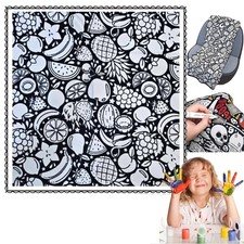 DIY Coloring Blanket With Markers Coloring Blankets For Adults Relaxation 1PC~