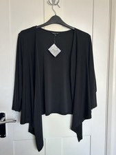 Chesca Black Bolero Top Size 3