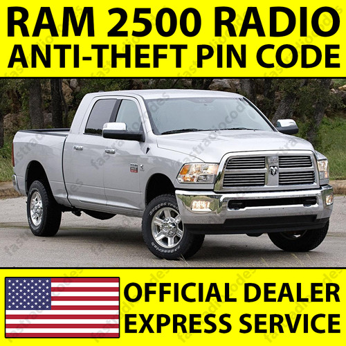 Ram 2500 car radio - 2500,