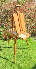 Vintage Portable Wooden Artist