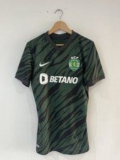 Sporting Lisbon Third Away 2021/22 Football Shirt Medium Rare