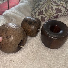 3 x LIGNUM VITAE STABLE CHUG