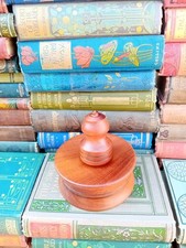 Stylish Palm Pocket Gavel and Sounding Block Hand Made Turned Maker - B. Wilson 