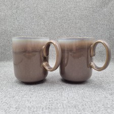 Denby - Double Dip Truffle - Stoneware - Set Of Two Mugs 