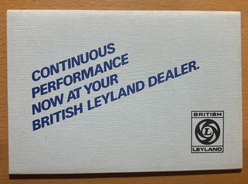 1978 british leyland set - 1978,