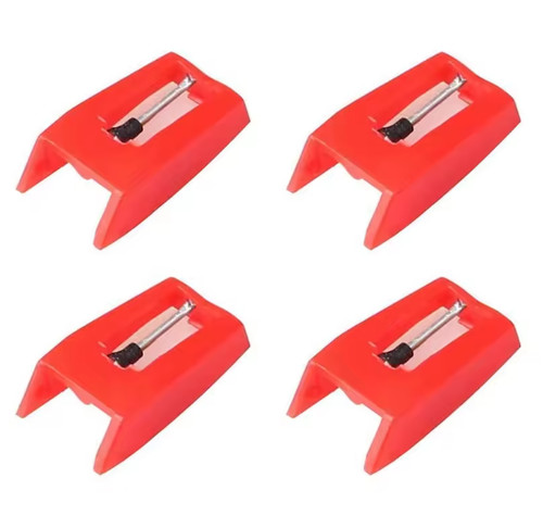4pcs record player - record, needle