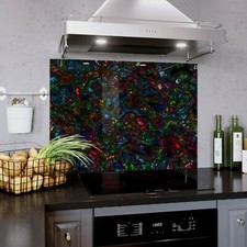 Glass Splashback Kitchen Tile
