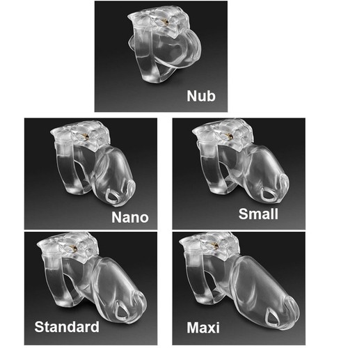 Resin male chastity cage - male,