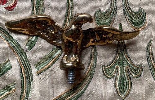 Vintage brass eagle - , clock
