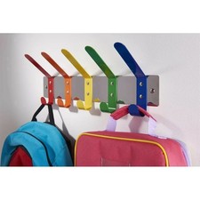 METAL RAINBOW 5 HOOK Coat Rail
